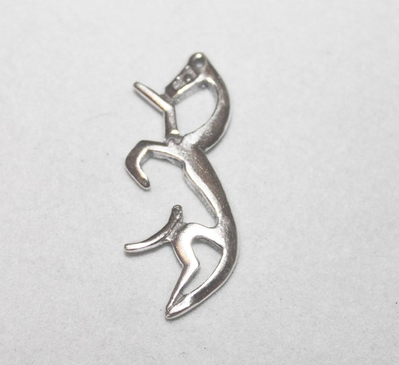 White Horse / Uffington Pendant Epona Sterling Silver Celtic