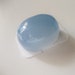 Blue Chalcedony - Oval Cabochon, 15.25 cts