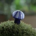 Artisan glass lampwork fairy garden mushroom ... Fungus amongus ... by simply cindy