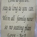 Rustic Wedding Sign Xlarge 16 x 20 Directional Come as you are Stay as Long as you can No seating Plan Reception
