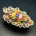 Vintage Beaded Czechoslovakian Pin