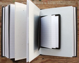 If Found Do Not Open - Art Journal - 6.5 x 9 inch - Mixed Paper Journal - Travel Journal