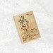 Stampin Up, Girl on Beach, Seaside Sketch, rubber stamp by Stamping Up, Watercolor style stamp, wading in water