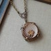 Vintage Button Necklace - Butter