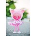 PINK cat doll plush poseable moon head This is Miss Pinkles CUSTOM ORDER for Valerie