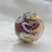 Exclusive Purple Venetian Murano Glass Wedding Cake Bead