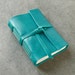 Teal Leather Journal or Sketchbook
