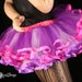 Adult tutu carnival skirt extra poofy petticaot party costume HAlloween roller durby pink -- medium -- READY TO SHIP -- Sisters of the Moon