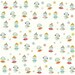 Colorful Christmas White Snowmen