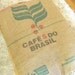 burlap floor pillow or dog bed cafe brasil
