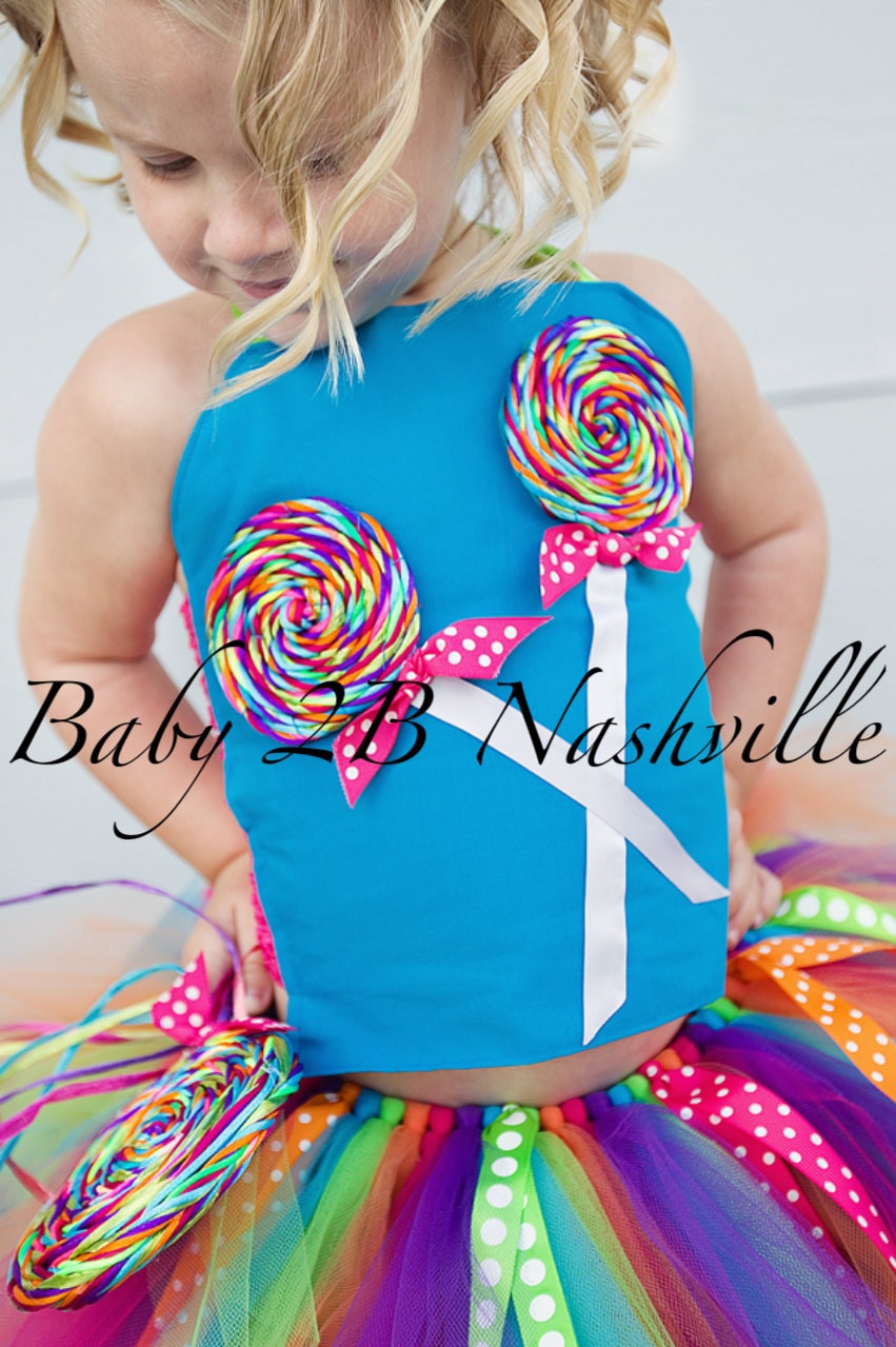 Baby Candyland Lollipop Costume Set