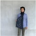 Scorpio Rising - mens scarf - fall fashion - zodiac print on American Apparel heather black jersey - gift for him