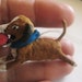 Spun Cotton Dog ornament Maria Pahls