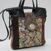 TOTE BAG two little birds RESERVED for Jannelle Olmstead
