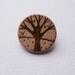 Tree Brooch - Art on Wood - UK, Europe, International Shipping