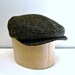 RESERVED - Men's Driving Cap in Vintage Wool Tweed with Ear Flaps - Made to Order