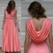 Vintage PINK GODDESS GOWN 1970s