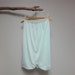Pretty Vintage 60s Aqua Half Slip, Texsheen Lingerie