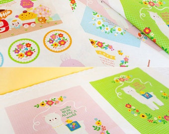 3100 - Korean Alpaca World Cotton Linen Blend Fabric - 55 Inch (Width) x 15 Inch (Length)