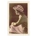 Real Hand Colored Photographic Postcard Marguerite Clark Silent Screen Star -RPPC