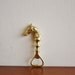 Vintage Italian brass horse bottle opener