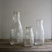 vintage milk bottles