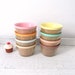 Vintage Colorful Bowls