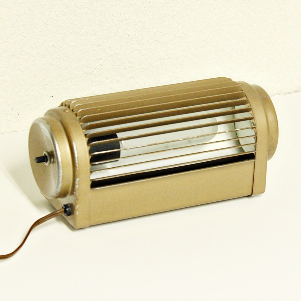 Vintage headboard lamp headboard light stationary louvre