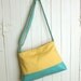 Color Block Cross Body Handbag