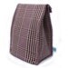 Insulated Purple Plaid Lunch Bag