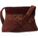 RESERVED Purse in Burgundy Velvet Fall Fashion Shoulder Bag