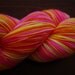 SALE Dr Who Inspired Gallifrey Sock Yarn Fingering Weight Superwash Merino