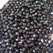 100 4mm Czech Hematite Bicone Beads Vintage and Beautiful