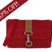 Ready to Ship Sale: Lucy - Red Waxed Canvas