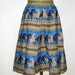 1950s Vintage Western Split Skirt - Riding Skirt - Western Wear - Horses - Culottes