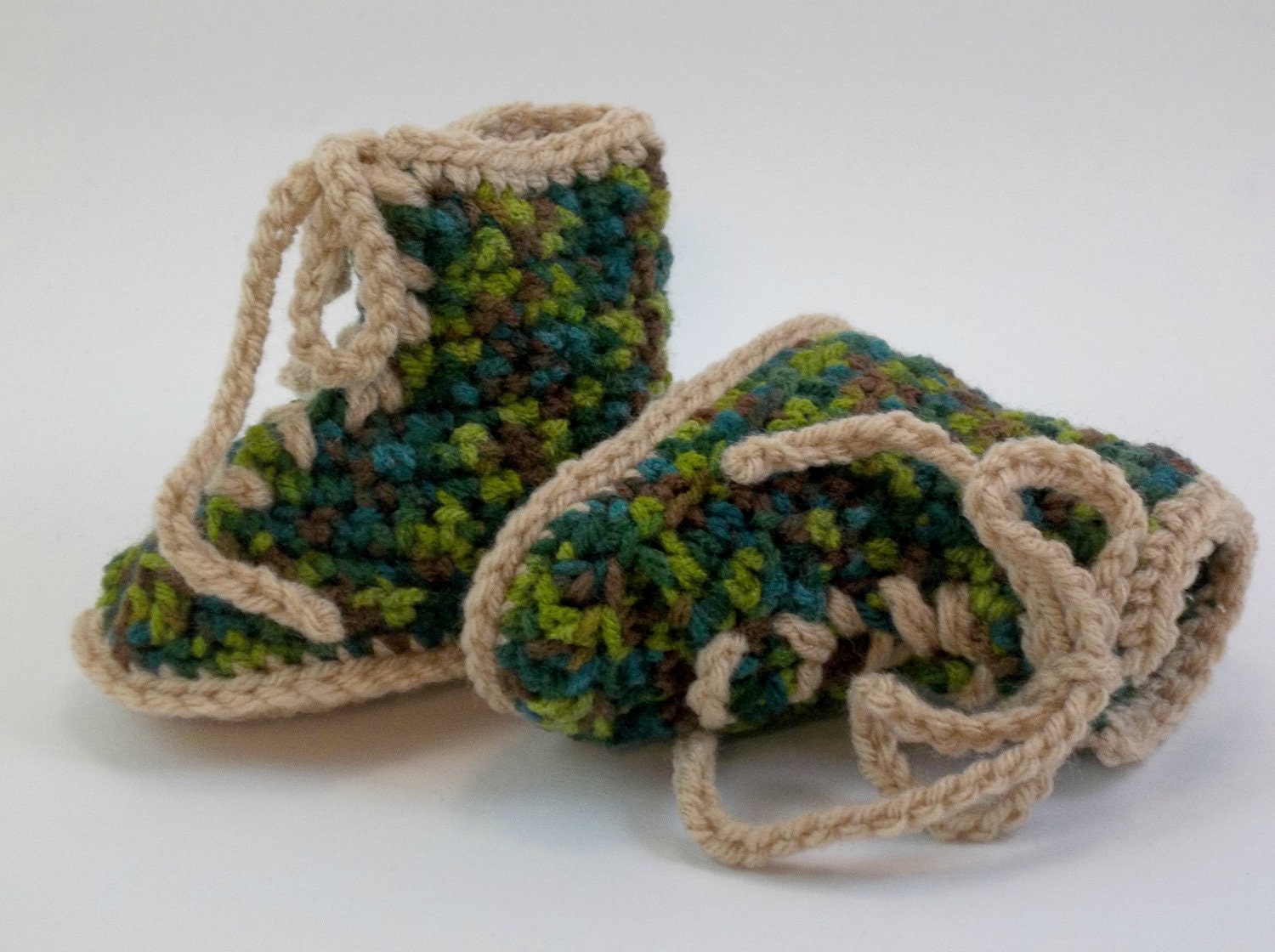 Baby Booties Camouflage Hunting Hiking Combat or Work Boots