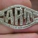 MARCASITE ART BROOCH, Antique Art Deco Sterling Silver, great condition