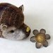 Hedgehog Plush Wool - Wee Hedgehog - Woodland