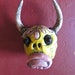 Day of the Dead ceramic Cow Head