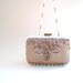 bridal purse, bridal clutch, evening bags, weddings, 20% OFF coupon, sale, silk, champagne, white, Great Gatsby, beads, sequins