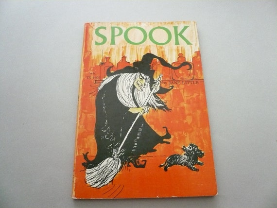 Spook By Jane Little Vintage Childrens Book From Sholastic