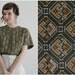 Vintage Blouse . 1960s . Olive Green Shirt . Top . Fall Fashion . Back To School