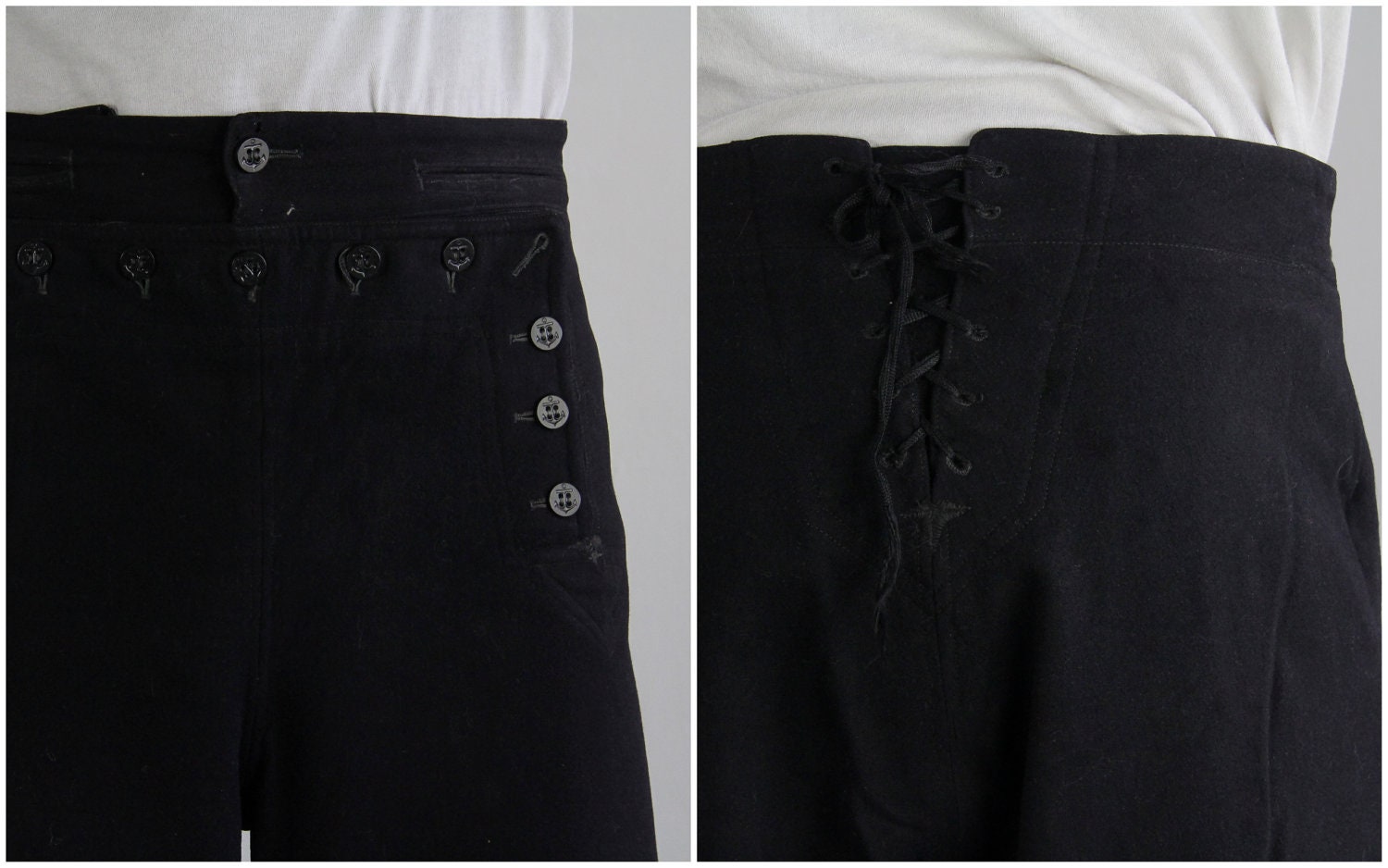 navy blue sailor pants