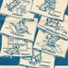 1940s Alice Brooks 7378 Vintage Embroidery Transfer Frisky Puppy Days of Week