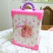 Barbie Deluxe Doll Trunk 1991 Mattel Pink Vintage Case girls wardrobe