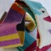 Vintage Mexican Belt Sash Serape Stripe
