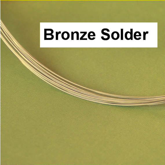 BRONZE Solder Wire by the foot Superior Bronze Color Match