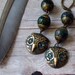 Green Jasper Owl Earrings - Woodland Dangles - Forest Green Gemstones - Autumn, Fall Fashion Gift Box
