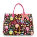 Large Quilted Personalized Owl Tote - Embroidered