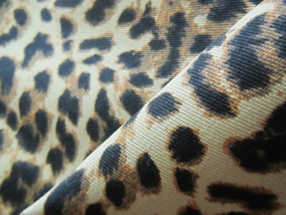 60 Wide Leopard Print Cotton Twill Fabric By The Yard   Il 570xN.363230370 Kikc 